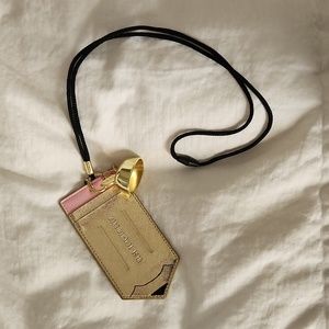 Bath and body works Pencil pocket bac sanitizer and ID holder lanyard